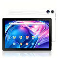 AEEZO 10.1 Inch Tablet, Octa-Core Touch Screen Tablet, 10GB RAM+64GB ROM(Expand to 1tb), 5MP+8MP Dual Cameras, Dynamic Halo, Face ID, Bluetooth, WiFi 6, 5000mAh Battery,White