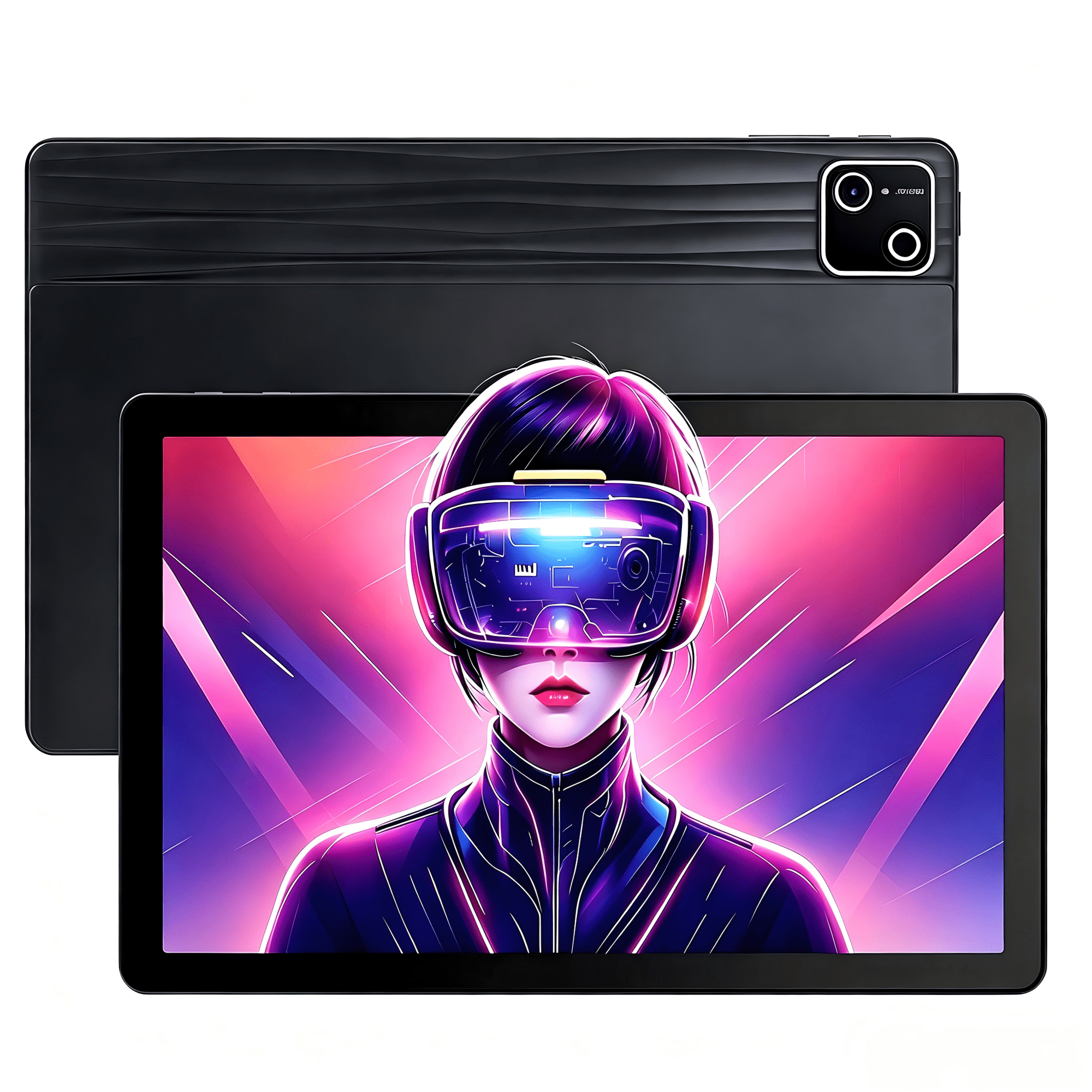 AEEZO 2026 Latest Android 15 Tablet - Tablet 10 Inch with 30GB + 128GB + 1TB TF Octa Core and Widevine L1, Wi-Fi 6G/BT 5.3, 6200mAh, 5+8MP, Computer Mode Supported - Black