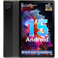AEEZO Android 15 5-Core 10inch Tablet,16GB Ram+32GB ROM +1TB Expand,IPS Display, Widevine L1, 5G Wifi, 5MP+8MP Camera, 5000mAh, Bluetooth 2.4,Black