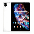 AEEZO 10.1 Inch Tablet, 20GB RAM 64GB ROM, 5-Core CPU WiFi 6, Android 15 GO, White