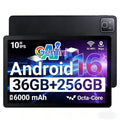 BUFO X6PRO 10Inch Android 16 Gemini AI Tablet Octa-Core T310 36GB+256GB 1TB Expand WiFi6 BT5.2 Widevine L1 5MP+8MP Dual Camera 6000mAh